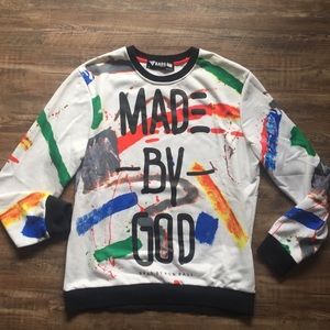 BASS by Ron Bass Paint Splatter Sweatshirt